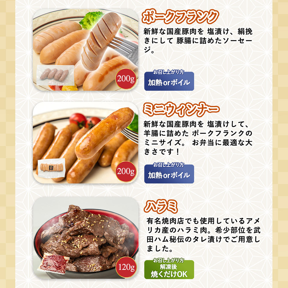 肉ガチャ！ 肉 セット 5種【肉屋の気まぐれセット】 (1番人気！2,500円で販売中のチャーシューブロック1本含む)