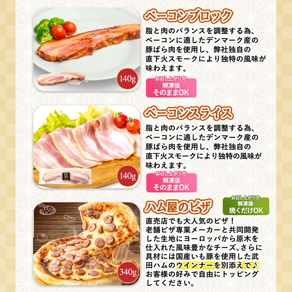 肉ガチャ！ 肉 セット 5種【肉屋の気まぐれセット】 (1番人気！2,500円で販売中のチャーシューブロック1本含む)