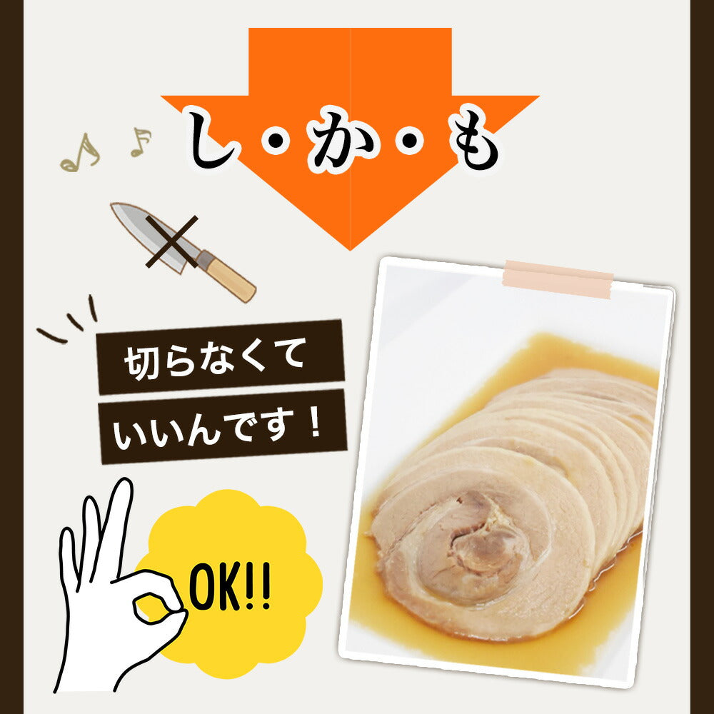 【訳あり】チャーシュー 300g×2パック 計600g
